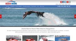 Desktop Screenshot of alestamarine.com